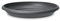Scheurich Untersetzer aus Kunststoff, Metallic Grey, 37 cm Durchmesser, 5,5 cm hoch