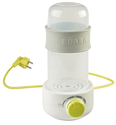 Béaba - Babymilk Fläschchenwärmer mit Dampf, neon/gelb