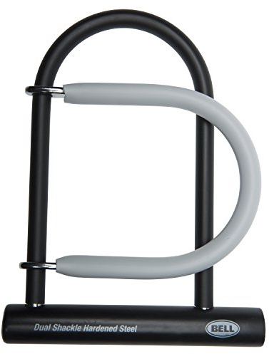 BELL Double-Shackle U-Lock Bügelschloss, Catalyst 350 Doppel-U-Schloss, One Size
