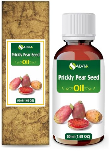 Pickly Pear Essential Oil 100% Natural Pure Undiluted Uncut Carrier Oil 50ml with Dropper