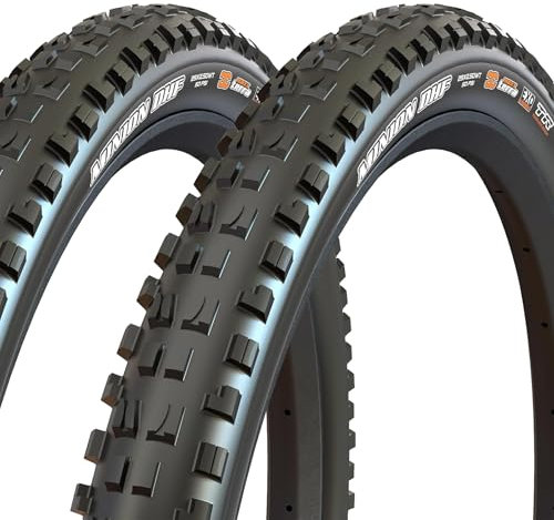 Maxxis Minion DHF M301RU MTB Neumático Plegable TR Exo 3C MaxxTerra 29x2.5, Negro, 2 Unidades, MX2131