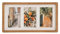 Atmosphera - Bilderrahmen Collage Miliea - 3 Fotos - Mangobaum und Glas - Beige