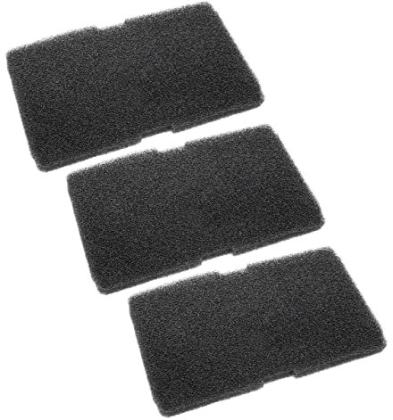 vhbw 3x Schwammfilter kompatibel mit Beko 7188288090, 7188288110, 7188288400, 7188288600, 7188288700 Wäschetrockner - Ersatzfilter-Set