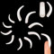 NOVO OVO 500 pcs Hawk Curved Natural Color Extra Super Extreme Deep Curve Half Cover Long Tapered Square Eagle Claw False Nail Extension Tips Acrylic Nail 10 Sizes in Bag for Halloween Art Salon