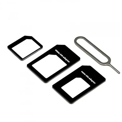 Adaptador 3 en 1, Convertidor Sim Estándar, Nano Sim, Micro Sim, Accesorio de Teléfono Móvil, Incluye Pin Eyector