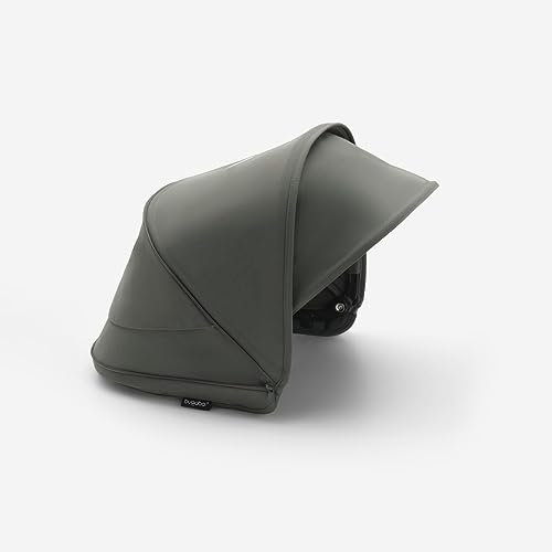 Bugaboo Toldo de libélula con tratamiento de protección solar UPF 50 y panel Peekaboo, verde bosque