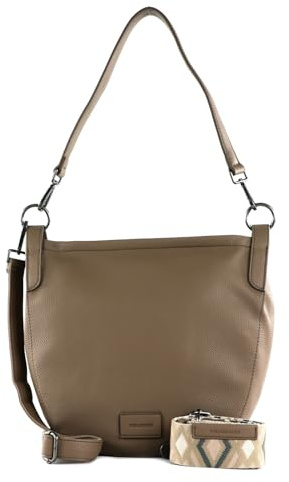 FREDsBRUDER Lanbe - Hobo Schultertasche 32 cm feather grey
