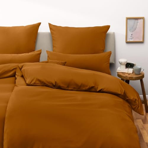 Blumtal Biancheria da letto 135 x 200 cm + federa 40 x 80 cm, biancheria da letto in microfibra con certificazione Oeko-TEX, copripiumino 135 x 200 cm, copripiumino 135 x 200 cm, copripiumino 135 x