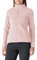 Outdoor Ventures Veste polaire légère et chaude avec fermeture éclair intégrale pour femme - Veste de course à pied avec 4 grandes poches, rose, 3XL