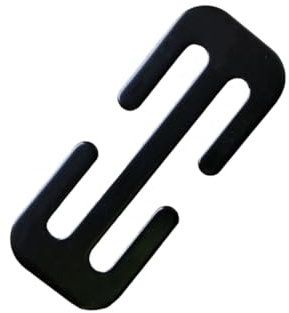 Msagkah Ajusteur de Ceinture de Sécurité de Voiture, Boucle de Ceinture de Sécurité en Métal, élimine la Tension du Cou pour Adultes, Enfants, Femmes Enceintes et Personnes Obèses (Noir-1Pcs)