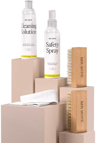 MR WIPE Profi Reinigungsset für hochwertige Schuhe von Experten aus Deutschland mit Videoanleitung