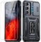 GOLDJU for or Samsung Galaxy A35 5G Case, [Rotatable Ring Kickstand] Samsung A35 Case with [2 * 9H Screen Protectors] Military Grade Shockproof Anti-Scratch Phone Cover for Galaxy A35 5G, Black