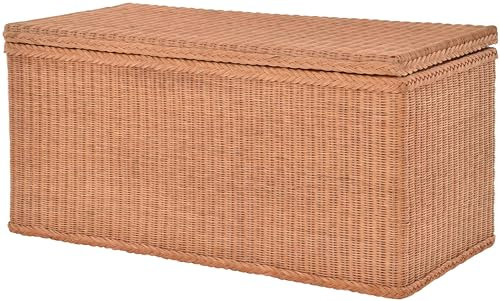 Korb-Outlet Truhe/Wäschetruhe aus Rattan (Terracotta, MAX)