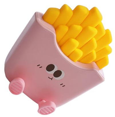 Veemoon Cartoon-nachttischlampe in Pommes-frites-form Nachtlicht Für Jungen Und Mädchen Sanfte Beleuchtung Für Schlafzimmer Dekorative Tischlampe