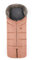 Petite&Mars Schlafsack für Kinderwagen Fusak 4v1 Arctic * Fußsack * Winterschlafsack für Kinderwagen, Buggy und Autositz * Warrm * Wasserdicht * Winddicht (Pastel Peach)