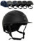RL24 - Reithelm IRHOlania Deluxe von Imperial Riding | Reitkappe Kinder, Damen & Herren | mit großem Visor & optimalem Belüftungssystem | Helm zum Reiten | Reiterhelm in Schwarz Glitter | Größe S