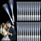 YeahBoom 24 pièces bâton Lumineux en Fibre de Verre,Bâtons Lumineux LED Glow in The Darkness Stick Accessoires de fête,Bâton Lumineux en Fibre de Verre pour Enfants Noël,fête,Concert,Mariage