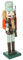 BUGUUYO Casse-Noisette de Noël feu Arbre de Noël Cloche Gonflable Musique Decoration Noel cheminee Decoration cheminee Noel Figurines Noel décor Casse-Noisette Casse-Noix de noël Bois