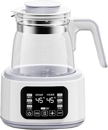 Hervidor de Agua de Vidrio 1,3L, 72H Temperatura Constante, Pantalla Táctil, Dispensador de Agua Caliente, Control Preciso de Temperatura, Protección Contra Hervido en Seco