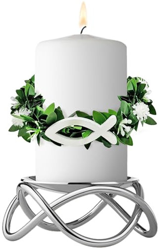 Tropfschutz Kommunionkerze,Tropfenfänger für Kerzen für Taufkerzen Kommunionkerzen Hochzeitkerzen