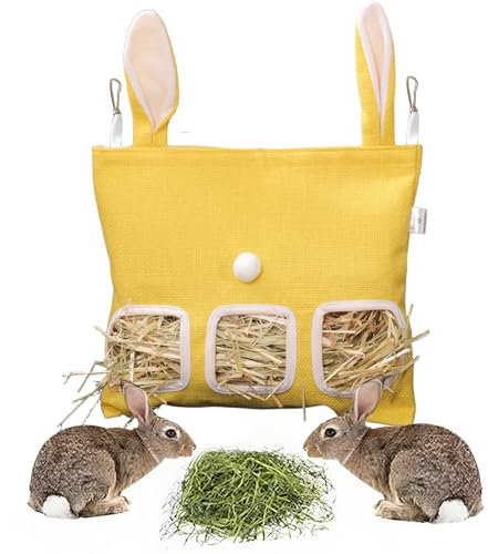 Heuraufe Meerschweinchen, mit DREI Fenstern hängend ideal für Kaninchen und Meerschweinchen Heuraufe Kaninchen Heuraufe Meerschweinchen perfekt für artgerechte