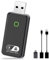 2025 Wireless Android Auto und Carplay Wireless Adapter, Wireless 2 in 1 Konvertieren Wired Android Auto/Carplay in kabellos Unterstützung OTA, Typ-C/USB Plug & Play, Mini & stabil
