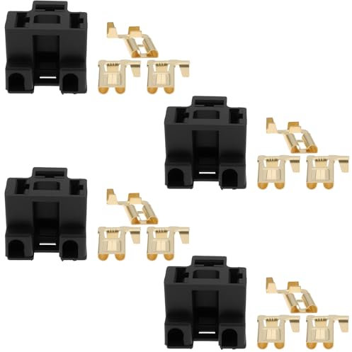 EMSea 4 St¨¹cke H4 472 Auto Scheinwerfer Stecker Steckdose Mit Terminals f¨¹r Scheinwerfer Birne Reparatur