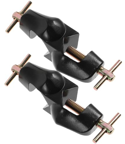 Cabilock 2Stücke Kreuzklemmen aus Labor Klemmhalter für Stativ Robuste Langlebige Doppel Muffen Klemmen für Einfache Anwendung Sicheres Arbeiten Laboren