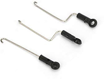 Blade Servo Pushrod Set with ball link: 3pcs: mCP X