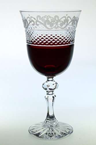 JUL Set 6 farbige Weingläser Rotweingläser Weissweingläser Kristallgläser farbig Bleikristall Kristall