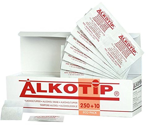 Alkotip 01275851 Eco-Standard Alkoholtupfer (260-er Pack)