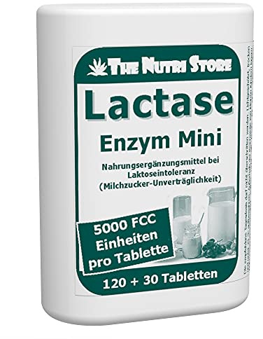 Lactase 5.000 FCC Mini Tabletten Dosierspender 120+30 Stk.