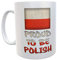 Decalarama Poland Mug Gift - Proud to Be Polish - Nice Cute Novelty Nationality Flag Cute Cup Present