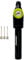 Franklin Sports Ball Pump + Pressure Gauge with Needle - Perfect Pump Hand Pump for Sports Balls - Air Inflation Pump for Soccer, Basketballs + More, Black
