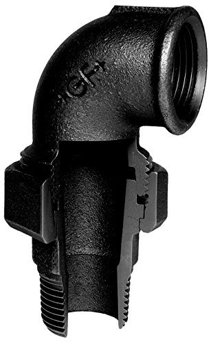 Georg Fischer +GF+ Temperguss Fitting, Schwarz, NR. 98, 3 UA12, Winkelverschr. Kd I/A