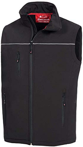 Nitras 471.05 Softshellweste Apache Größe XL in schwarz