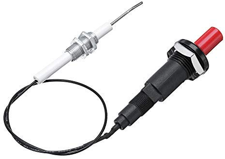 SGerste Universal Piezo Zündkerze Zündkerze Set mit 30 cm Kabel Druckknopf Zündgerät für Gasgrill BBQ