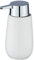 Wenko, dispenser di sapone liquido, in ceramica, 9,5 x 16 x 8 cm, bianco