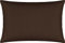 Erwin Müller Kissenbezug, Kissenhülle Single-Jersey Murnau - Dunkelbraun Größe 40x60 cm - bügelfrei, strapazierstark, elastisch, mit Reißverschluss