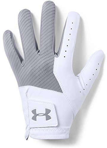 Under Armour Mens Full Finger Gloves Ua Medal Golf Glove, STL, 1349705-035, LMLC