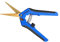 VIVOSUN 2er-Packung Gartenschere 17cm Pflanzenschere mit ergonomischen Griffen Baumschere mit gebogenen Klingen und Titan-Antihaftbeschichtung Rosenschere Blau