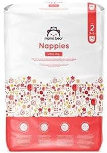 Amazon-Marke: Mama Bear Ultra Dry Windeln, Größe 2 (3-6 kg), Weiß, 84 Stück (1-er Pack)
