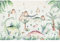 Fototapete Dinosaurier Vliestapete Kinderzimmer Tapete inkl. Kleister Größe 400 x 250 cm