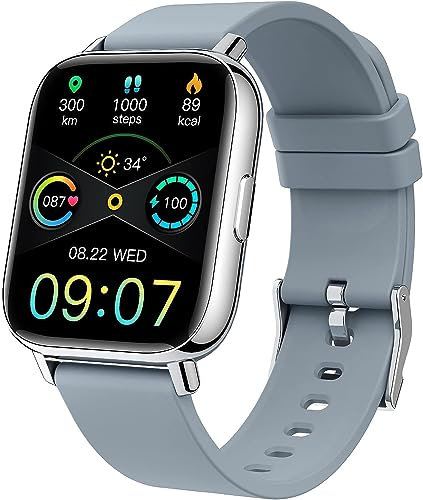 Smart Watch 2021, Fitness Tracker 1.69 Touch Screen Heart Rate Sleep Monitor, IP68 Waterproof Fitness Watch Smartwatch, 24 Modes, Pedometer Activity Trackers Smart Watch for Men Women for Android iOS