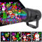 JTLB Projecteur de Noël Halloween Projecteur LED Lampe de projecteur LED de Noël avec télécommande Projecteur de lumière étanche pour décoration intérieure et extérieure, Noël, fête, Halloween