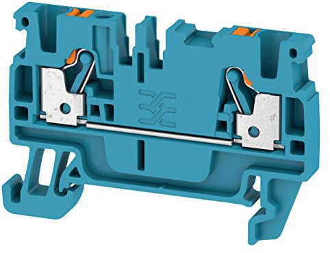 BLOCCO TERMINALE, BLOCCO DIN, 2POS, 12AWG, Morsettiere per montaggio su guida DIN, Qty.1 | 1521880000