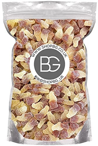 BG Quality Pick & Mix Sweets - Choose Your Own Favourites Single Sweet Pouch 800g (Fizzy Cola Bottles)