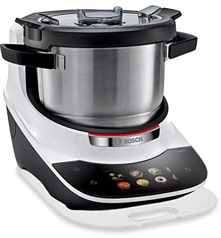 Gleitbrett aus Acryl für Bosch Cookit und viele weitere Küchengeräte | transparent | 46x23cm | hochwertige Teflongleiter für müheloses Verschieben und Gummifüße für festen Stand | Made in Germany