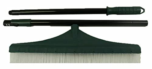 Top Home Solutions Artificial Grass Carpet Rake Brush Telescopic Handle Adjustable Steel Handle - for Removing Leaves – Adjustable