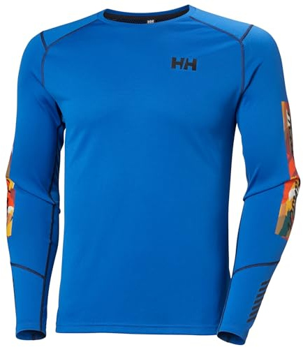 Helly Hansen Hommes L’équipage Actif de LIFA, Cobalt 2.0 Après-Print, XL